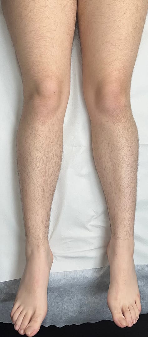 jambes avant